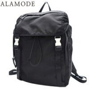 Prada Tessuto Backpack Triangle Logo Nylon Black